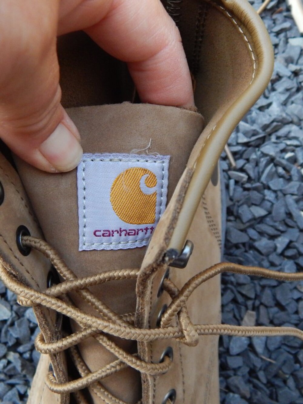 Carhartt FW6022-W - Women's - 6" Wedge EH Soft Toe Coyote Size 10 NEVER WORN *** - Picture 4 of 7